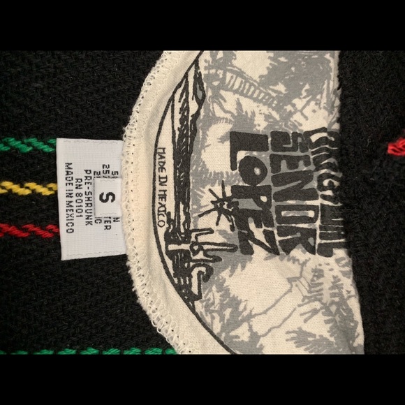 Original Senior Lopez Hoodie S Surfer Pull Over - Picture 8 of 8